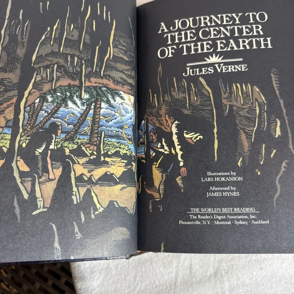 A Journey to the Center of the Earth by Jules Vern (Hardcover) Reader's Digest